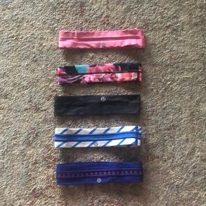 Lululemon grip workout headbands